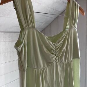 Soft Surroundings Light Green Maxi Nightgown